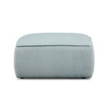 Travie Performance Corduroy Velvet Ottoman - View 7