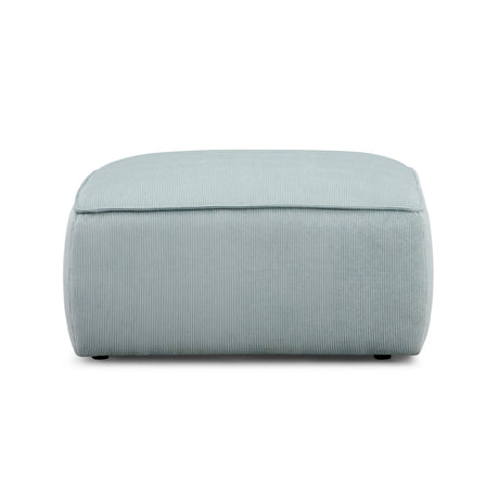 Travie Performance Corduroy Velvet Ottoman - View 7