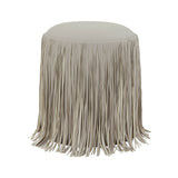 Shag Me Performance Vegan Leather Ottoman - View 14