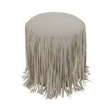 Shag Me Performance Vegan Leather Ottoman - View 16