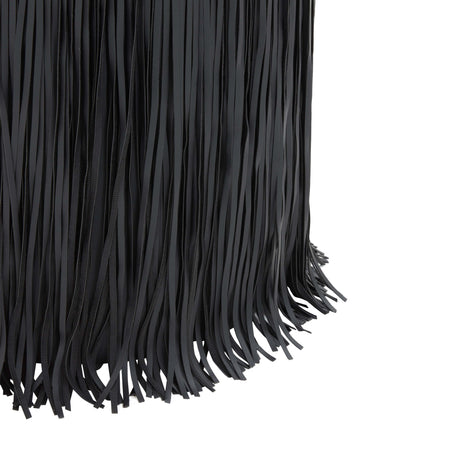 Shag Me Performance Vegan Leather Ottoman - View 23
