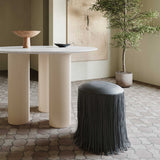 Shag Me Performance Vegan Leather Ottoman - View 21