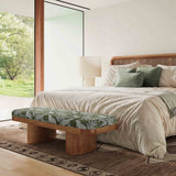 Ollie Upholstered Bench (48"-57") - View 26