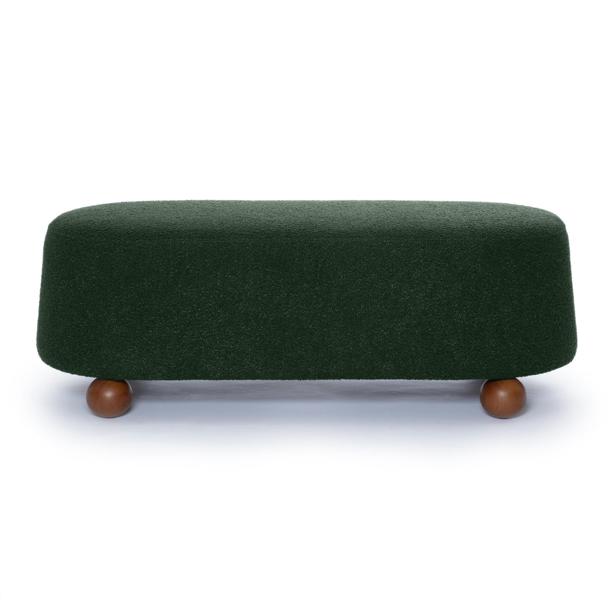 Jaine 48" Boucle Large Ottoman