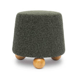 Jaine Loose Mohair Stool