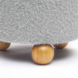 Jaine Loose Mohair Stool
