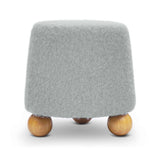 Jaine Loose Mohair Stool