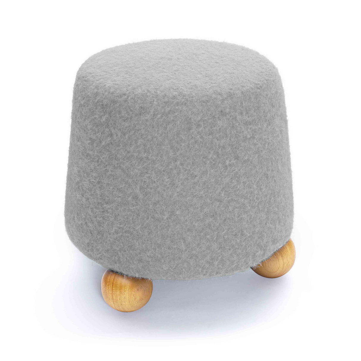 Jaine Loose Mohair Stool