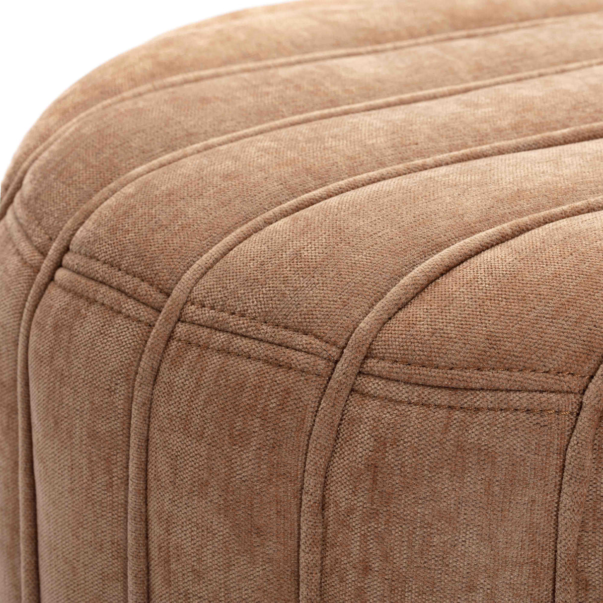Pouch Chenille Ottoman