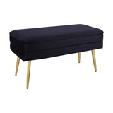 Ziva 31" Velvet Storage Bench