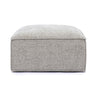 Mindy Chenille Basketweave Ottoman