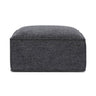 Mindy Chenille Basketweave Ottoman