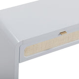 Patty 48" Rattan 2-Drawer Console Desk