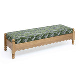 Thelma 56" Leopard Jacquard Bench