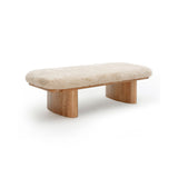 Ollie Upholstered Bench (48"-57") - View 57