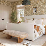 Ollie Upholstered Bench (48"-57") - View 53