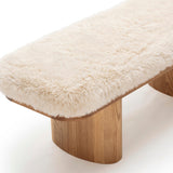 Ollie Upholstered Bench (48"-57") - View 50