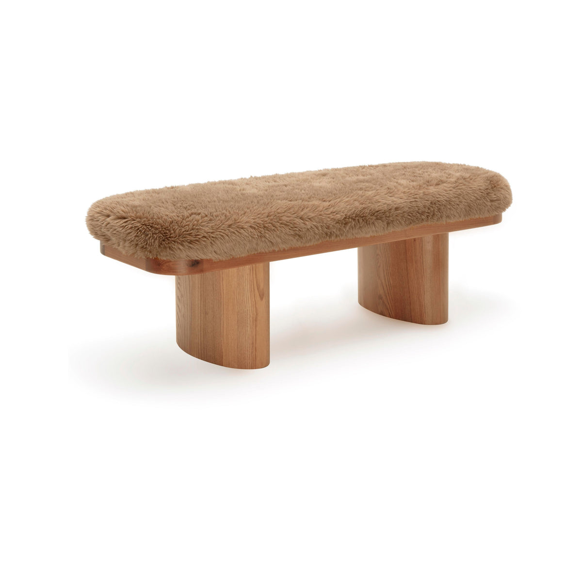 Ollie Upholstered Bench (48"-57") - View 59