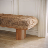 Ollie Upholstered Bench (48"-57") - View 60