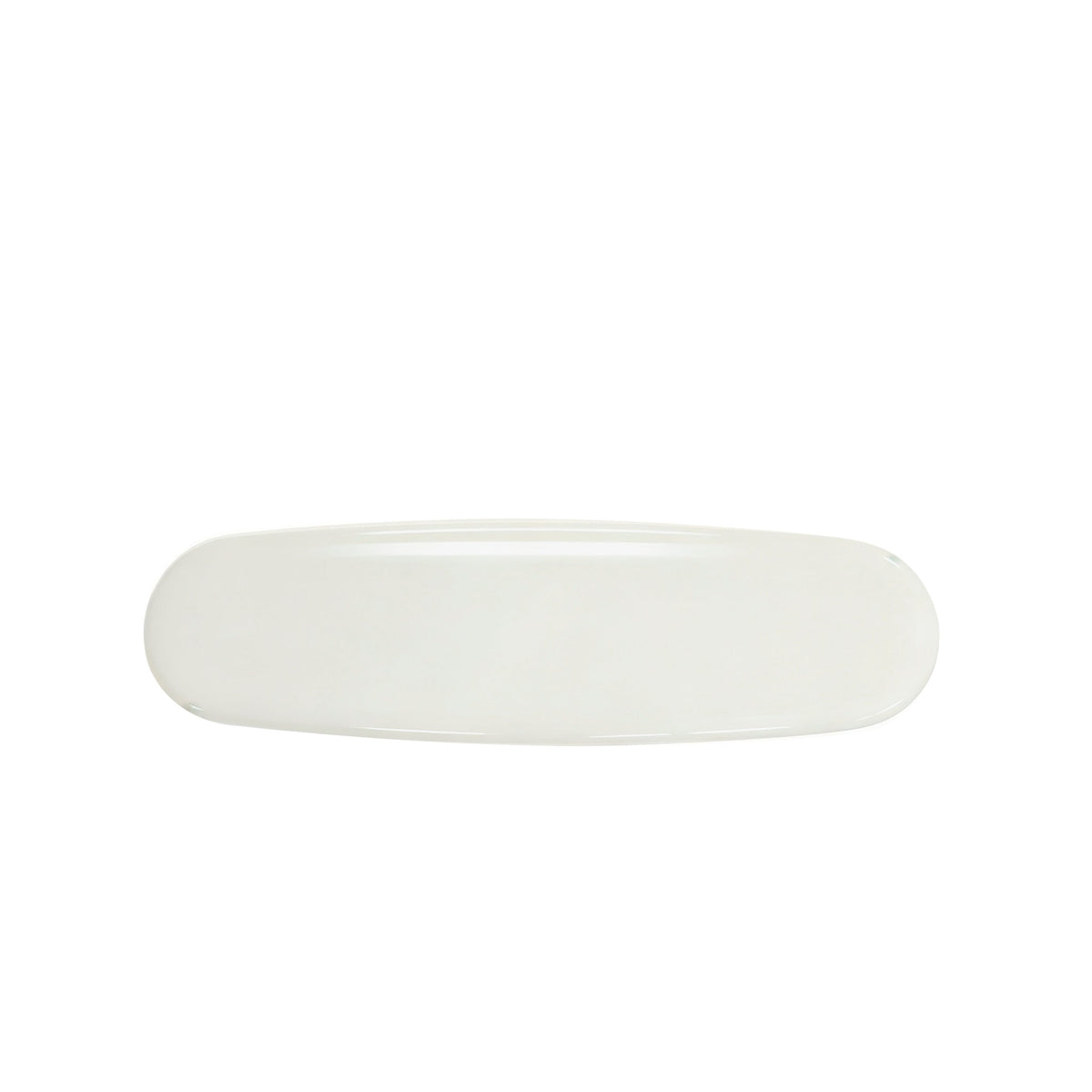 Close-up of reflective high-gloss lacquer finish on console table corner