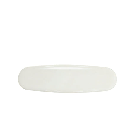 Close-up of reflective high-gloss lacquer finish on console table corner