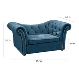 Dachshund Velvet Pet Bed