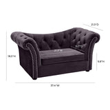 Dachshund Velvet Pet Bed