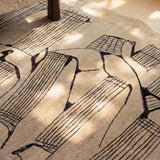 Mezzo Natural Hand Tufted Wool Area Rug 5'X8' - View 2