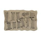Mezzo Natural Hand Tufted Wool Area Rug 5'X8' - View 1