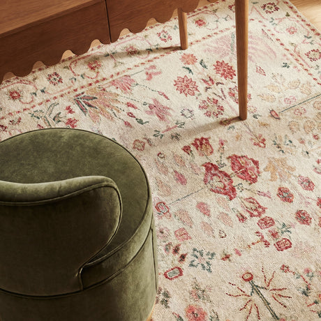 Jardin Hand Woven Wool Area Rug 5'X8' - View 2