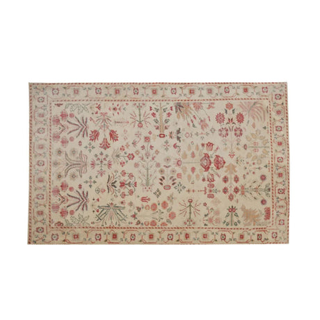 Jardin Hand Woven Wool Area Rug 5'X8' - View 1