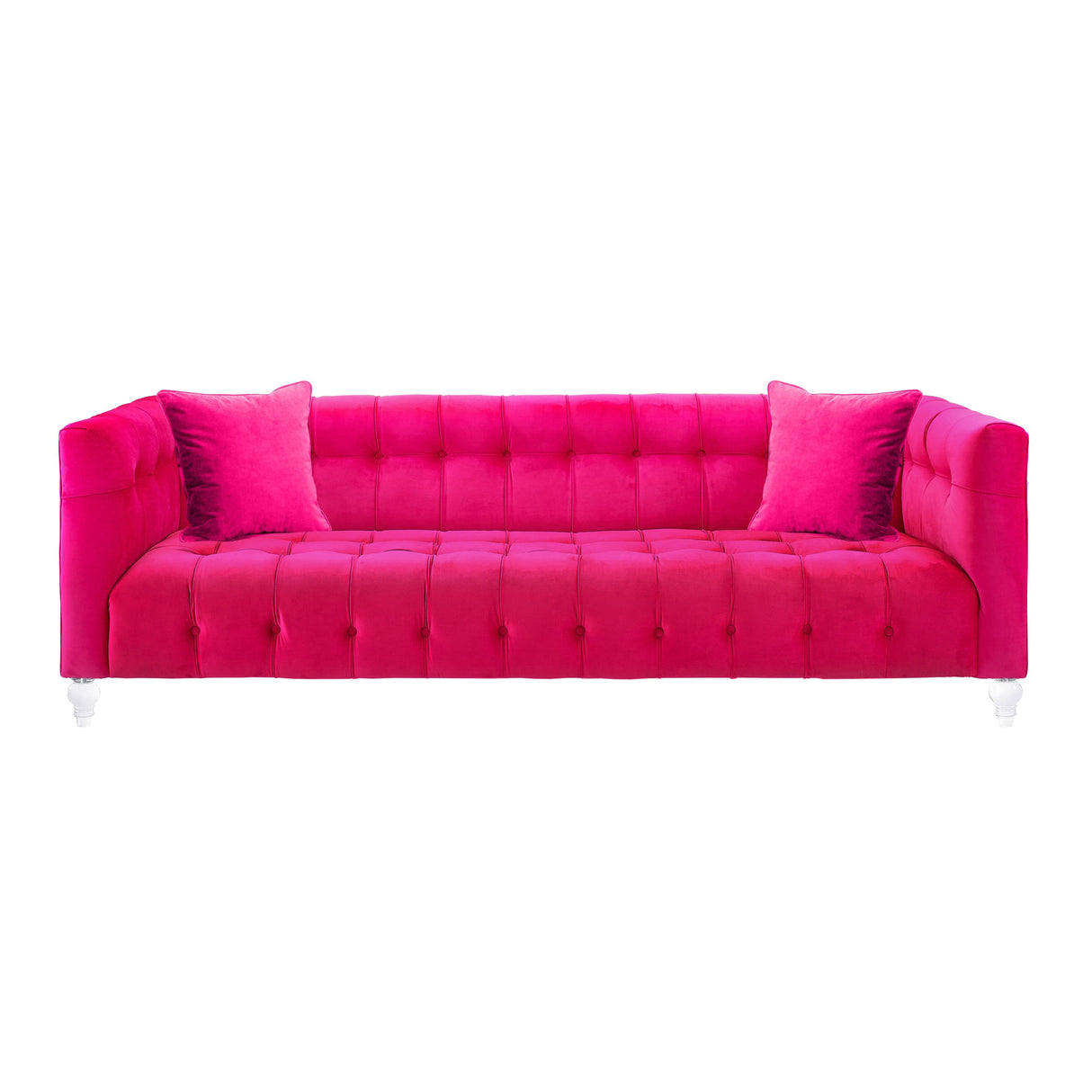 Bea 90.6" Velvet Tufted Sofa