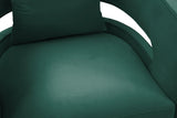 Kennedy Black Textured Velvet Swivel Chair