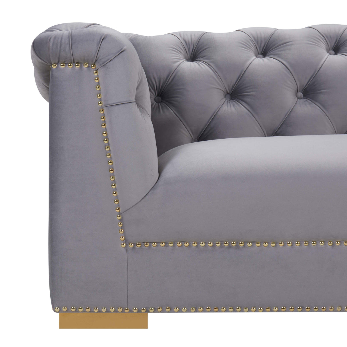 Farah 91" Velvet Sofa