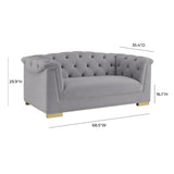 Farah 69" Velvet Loveseat