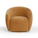 Jordan Velvet Swivel Chair