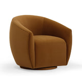 Jordan Velvet Swivel Chair