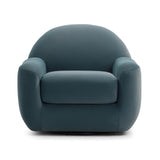 Tiago Velvet Swivel Chair