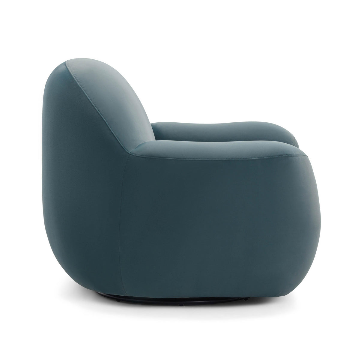 Tiago Velvet Swivel Chair