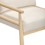 Dixie Cream Performance Corduroy Accent Chair