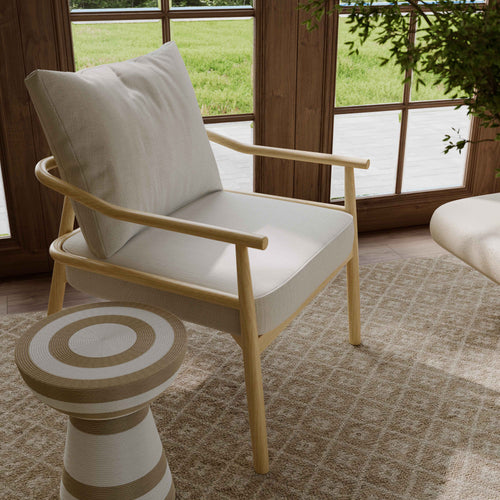 Dixie Chenille Velvet Accent Chair