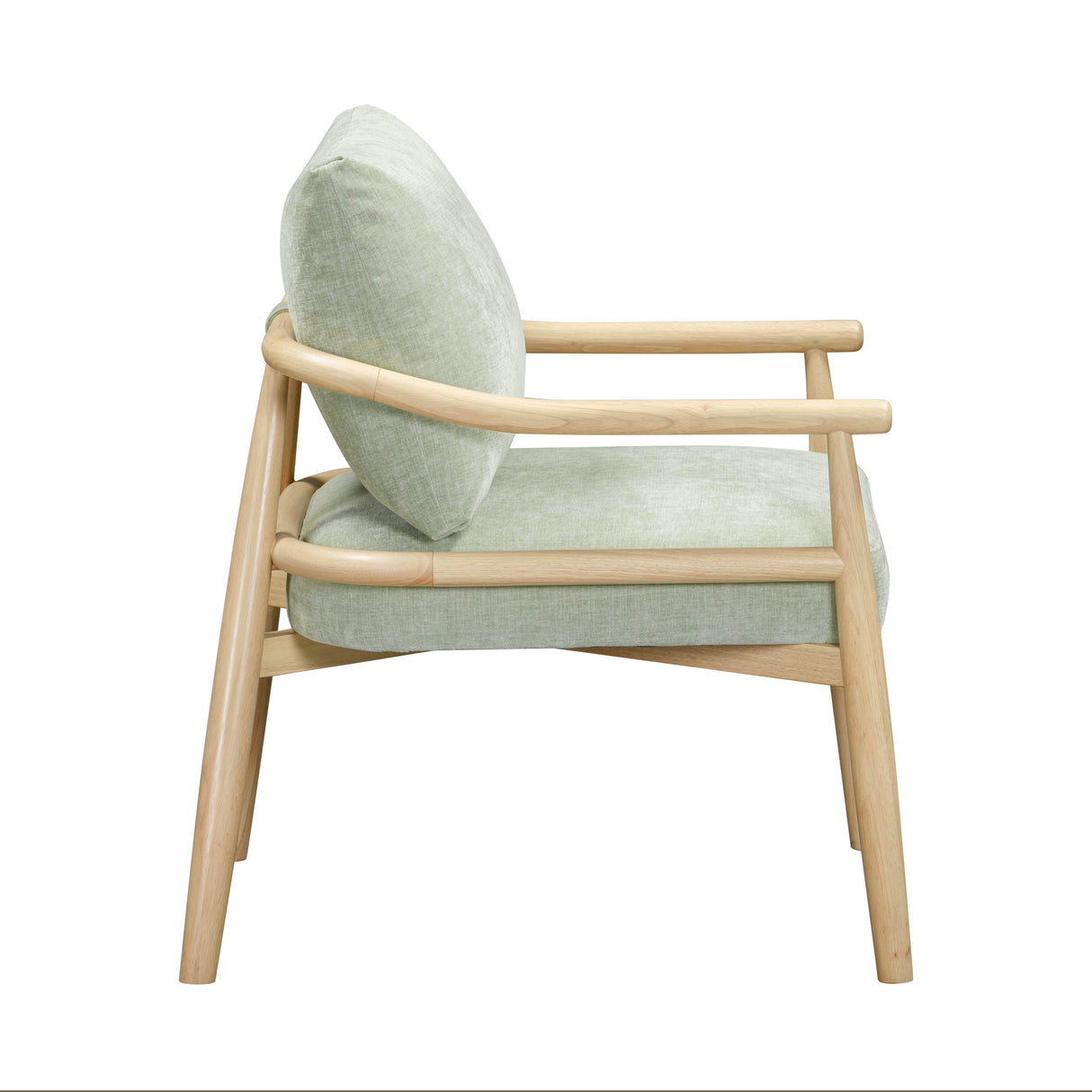 Dixie Chenille Velvet Accent Chair