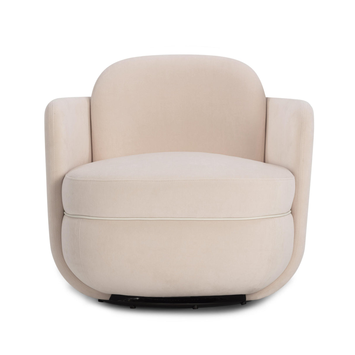 Wolfie Velvet Swivel Chair
