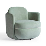 Wolfie Velvet Swivel Chair