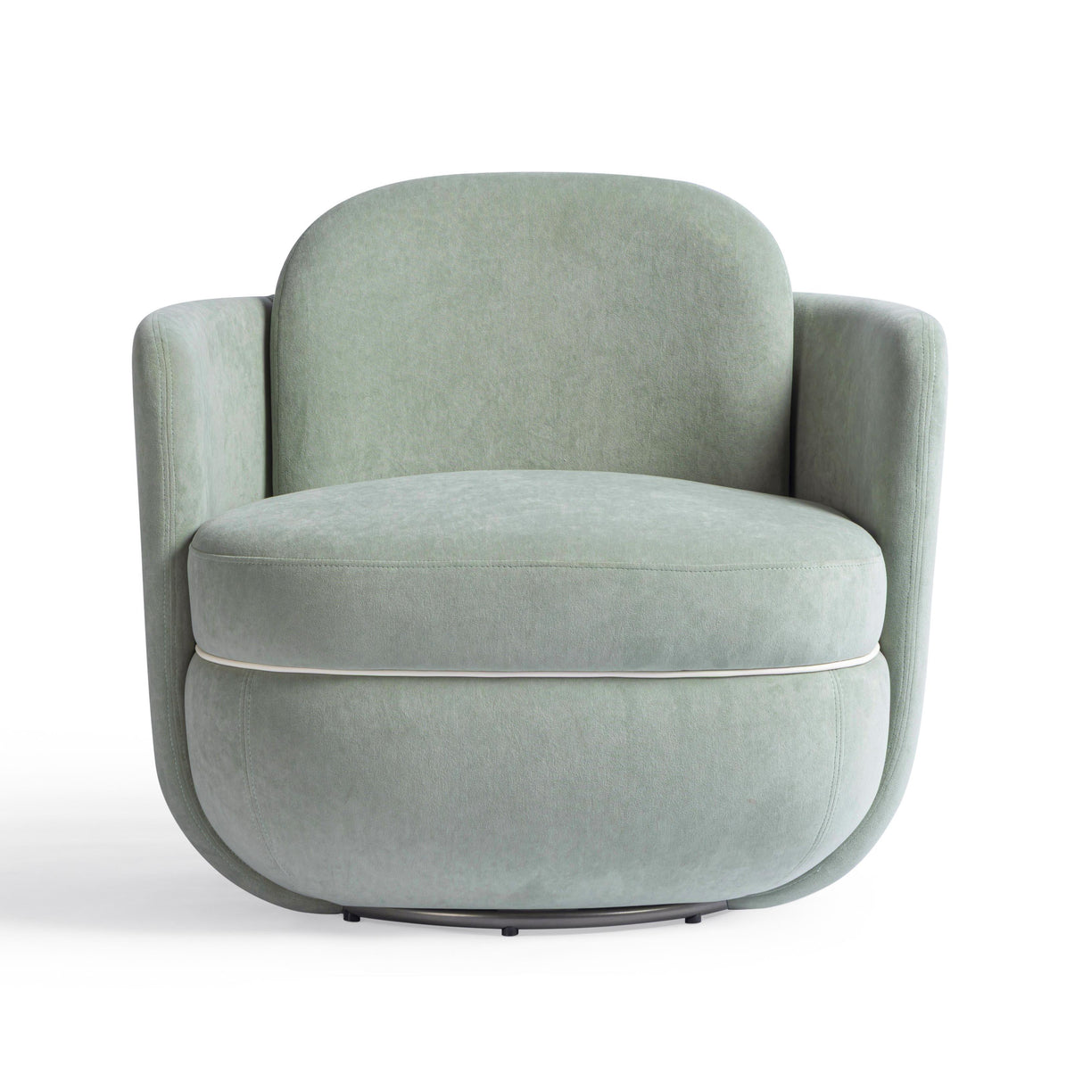 Wolfie Velvet Swivel Chair