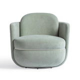 Wolfie Velvet Swivel Chair