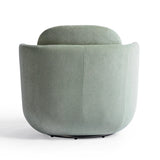 Wolfie Velvet Swivel Chair