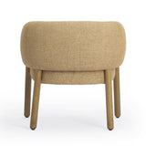 Foxy Textured Performance Fabric Accent Chair
