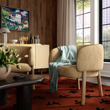Foxy Performance Fabric Accent Chair - View 16