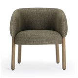 Foxy Textured Performance Fabric Accent Chair